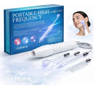 Aparelho de alta frequência portátil Hair Trimmer com eletrodos de vidro