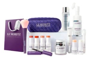 Kit Completo de cuidados com a pele madura e maquiagem Le Moritz