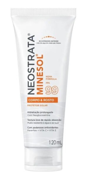 Frasco do protetor solar Neostrata Minesol FPS 99