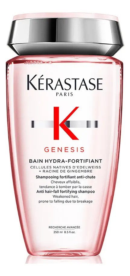 Frasco do Shampoo Kérastase Genesis Bain Hydra-Fortifiant